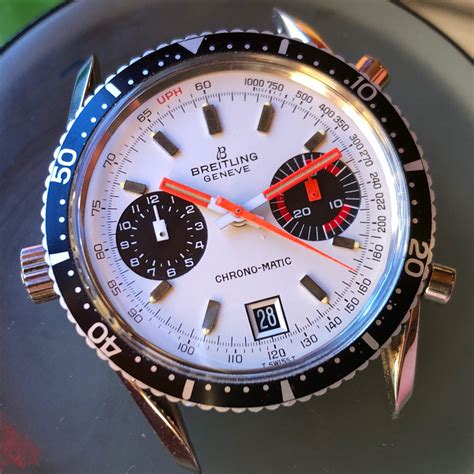 breitling crono epoca oro|breitling chrono matic vintage.